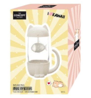 Mug 30 cl en forme de chat...