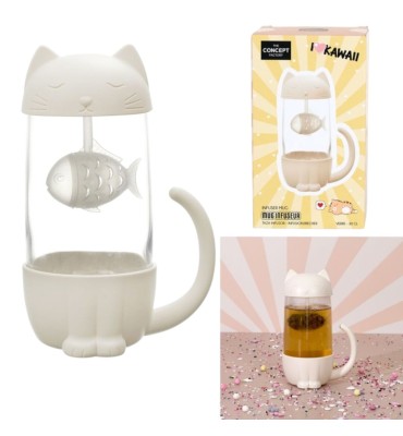 Mug 30 cl en forme de chat...