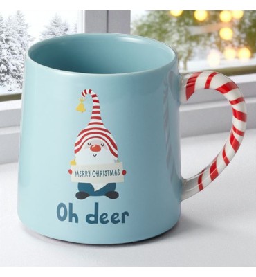 Mug Bleu Lutin de Noël 45 cl