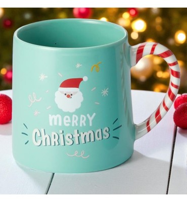 Mug Bleu Père Noël 45 cl