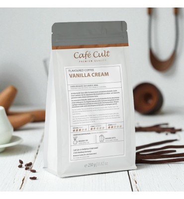 Café en grains aromatisé à...
