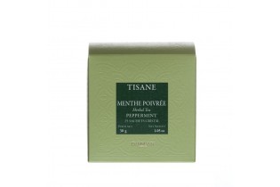 Tisane Menthe Poivrée, 25 sachets cristal Dammann