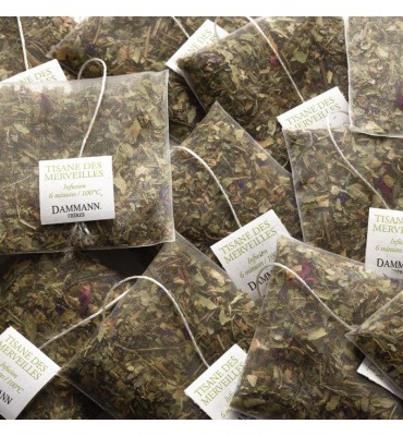 Tisane des Merveilles, 25 sachets cristal