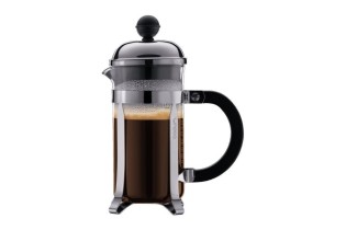Cafetière à piston Chambord 0.35 L noire (3 Tasses)
