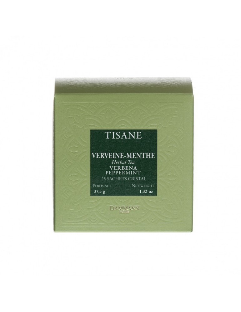 Verveine Menthe, 24 sachets cristal suremballés Dammann