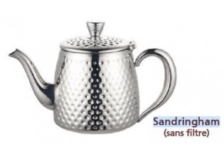 Théière en inox sans filtre Sandringham 1 litre