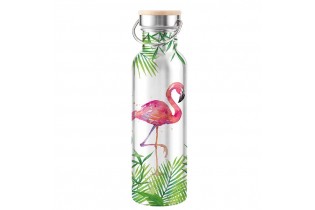 Bouteille inox double paroi isotherme 750 ml Grosses fleurs