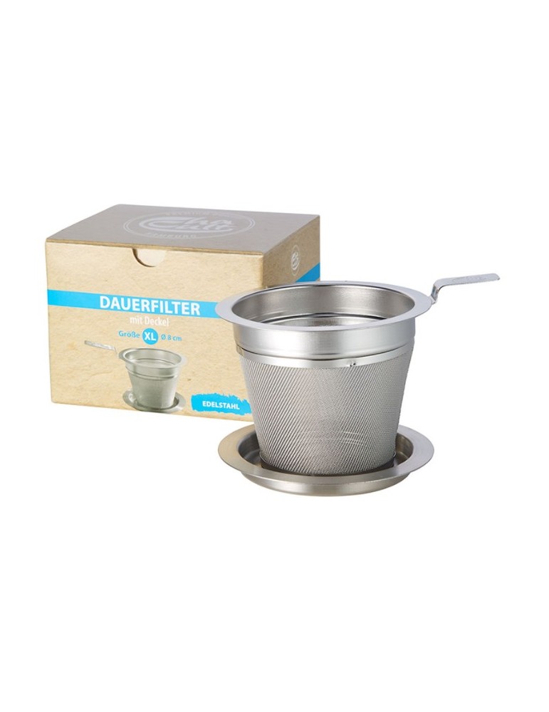 Passe thé inox 8 cm avec coupelle