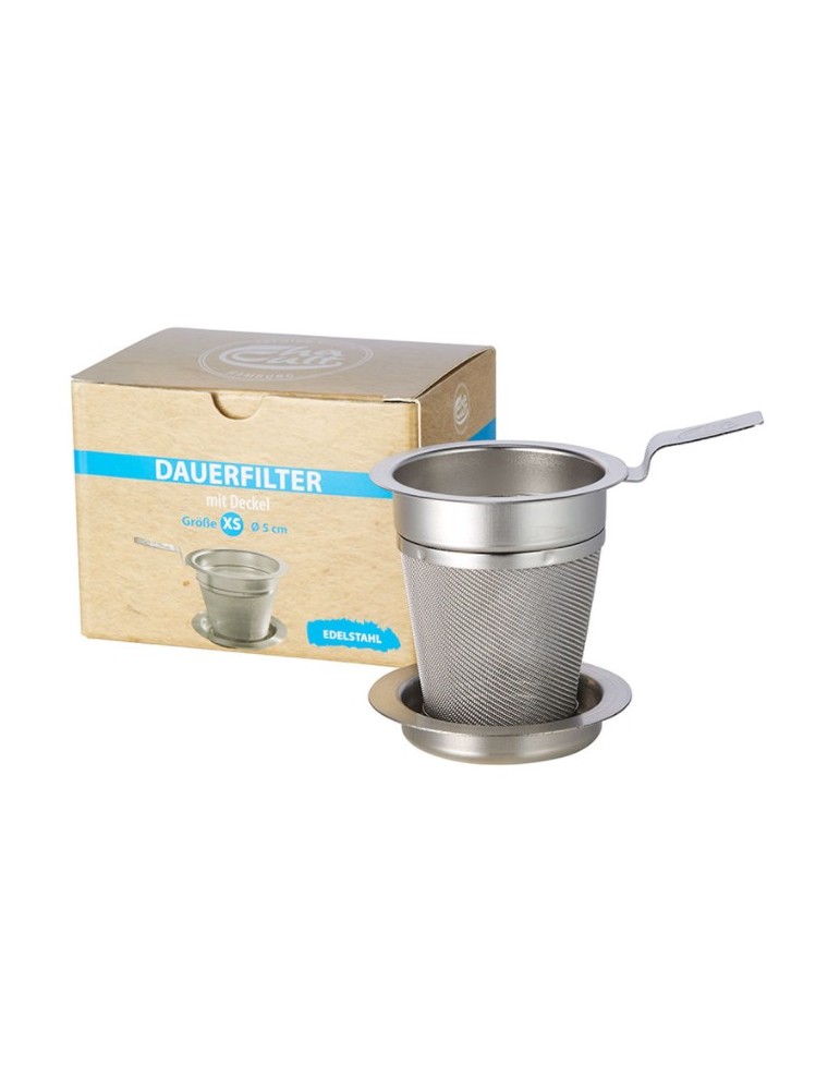 Passe thé inox 5 cm avec coupelle