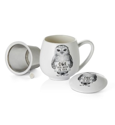 Tisanière Hibou "Rosalie" 3...