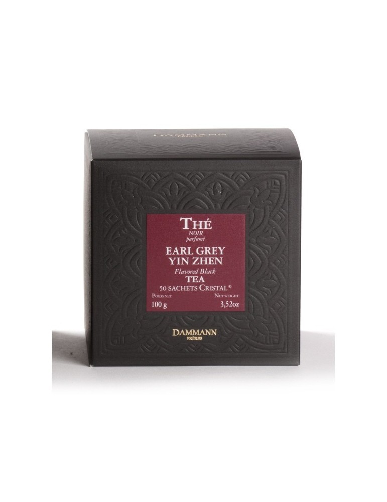 Earl grey yin zhen, 50 sachets cristal Dammann