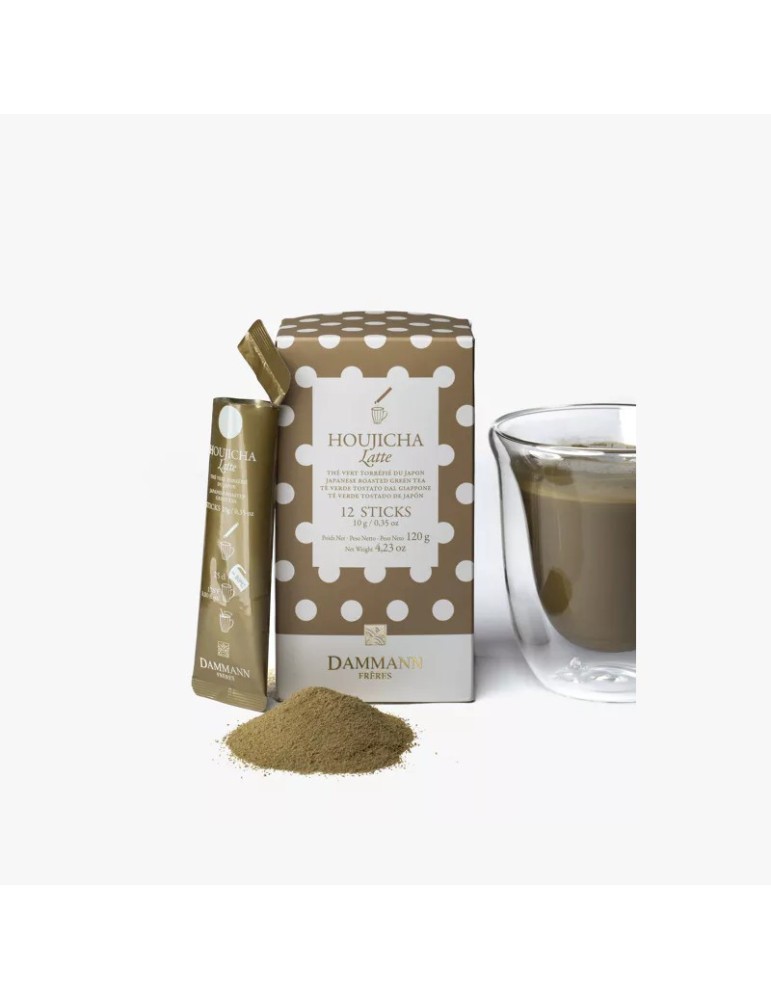 Etui de 12 Sticks de Houjicha Latté