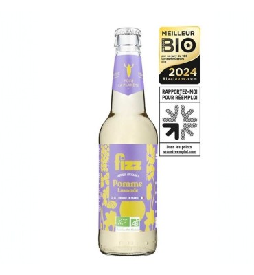 Fizz pomme Lavande BIO - 33 cl