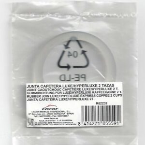 Joint pour cafetière Italiène Lacor 2 tasses (1 joint) (Copie)