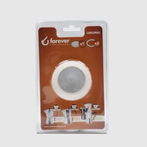 Joint pour cafetière italienne Forever Aluminium 3 tasse (2 joints + 1 filtre inox) (Copie)