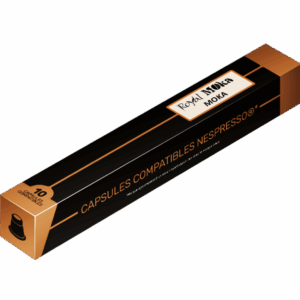 10 Capsules aluminium Moka compatible Nespresso® (Copie)