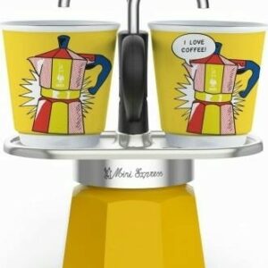 Mini Percolateur 2 becs Bialetti Jaune (Copie)