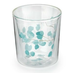 Tasse en verre double paroi "LYN Eucalyptus" 25 CL (Copie)