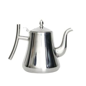 Théière de service tout inox 1.2L avec panier (Copie)