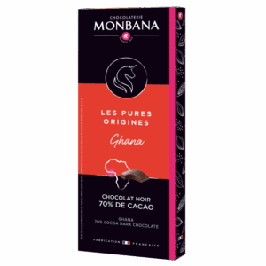 Tablette de chocolat noir du Ghana 70% de cacao - 80gr (Copie)