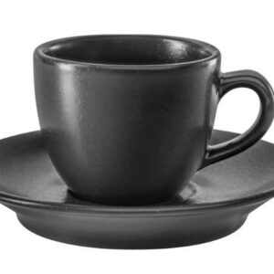 Lot de 2 tasses à café en porcelaine noir (Copie)