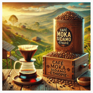 Moka Sidamo ETHIOPIE Arabica Lavé Grade 2 (Copie)
