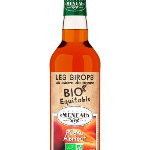 Sirop de Pêche Abricot Bio Équitable - Maison Meneau - 50cl (Copie)