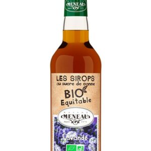 Sirop de Lavande Bio Équitable - Maison Meneau - 50cl (Copie)