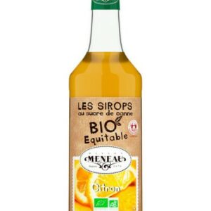 Sirop de Citron Bio Équitable - Maison Meneau - 50 cl (Copie)