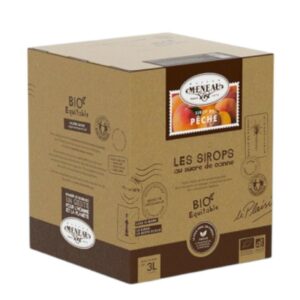 Sirop de Pèche Bio Équitable Meneau BIB de 3 litres (Copie)
