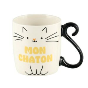 Mug Houba Mon Chaton Derrière La Porte