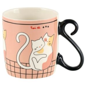 Mug HOUBA - CHAT CALINOU - Derrière la Porte (Copie)