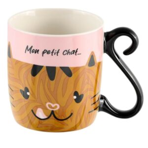 Mug HOUBA - CHAT A LA CREME - Derrière la Porte (Copie)
