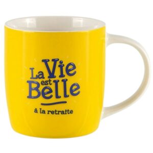 Mug LEMAN - LA VIE EST BELLE A LA RETRAITE - Derrière la Porte (Copie)