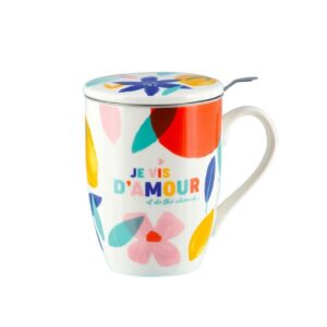 Tisanière TUDOR - D'AMOUR ET DE THE CHAUD - Derrière la Porte (Copie)