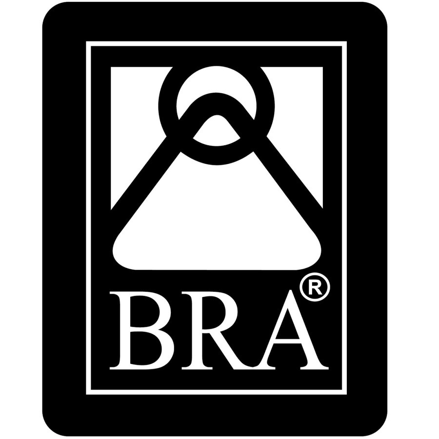 Logo noir et blanc de BRA