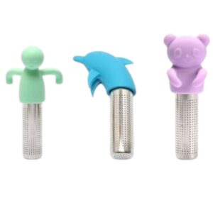 Infuseur à thé en silicone et inox