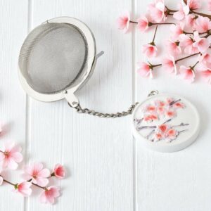 BOULE A THE SAKURA  - DIAM 5 CM