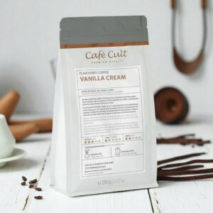 Café en grains aromatisé à la vanille - 250 gr (Copie)