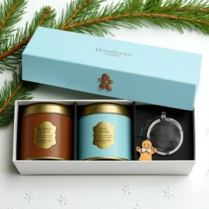 Coffret Noël Givré - 2 x 40 gr + 1 infuseur - Dammann Frères (Copie)