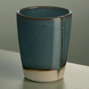 Gobelet cappucino bleu