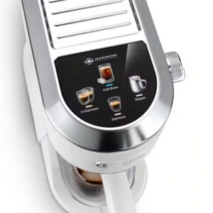 machine expresso de’longhi dedica duo cold extraction ec890.wi blanche