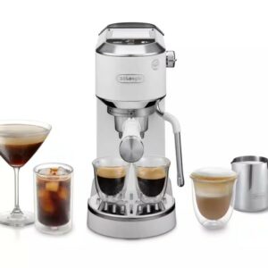 machine expresso de’longhi dedica duo cold extraction ec890.wi blanche