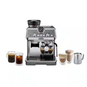 Machine expresso De’Longhi La Specialista Arte Evo Full Metal EC9255.M avec broyeur et porte-filtre
