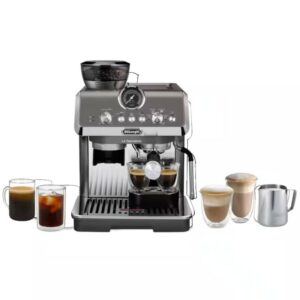Machine expresso De’Longhi La Specialista Arte Evo EC9255.T en finition Titanium avec broyeur et porte-filtre
