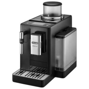 riveliMachine à café à grains De’Longhi Rivelia FEB 4435.B Noir Onyx avec deux bacs interchangeablesa feb 4435.b noir onyx