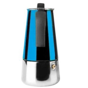 Cafetière italienne Ibili 6 tasses en acier inoxydable 18/10 compatible induction