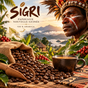 café papouasie nouvelle guinée sigri – 100 % arabica