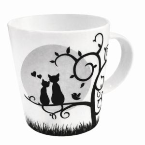 mug chat clair de lune