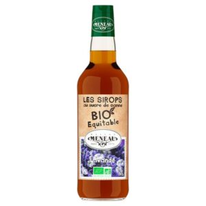 Sirop de Lavande Bio Équitable Maison Meneau 50 cl